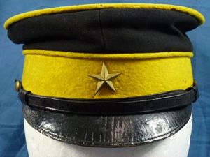 Meiji Era Army Artillery Visor Cap