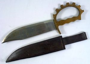 Australian Made Large Cog Guard Ranger Fighting Knife