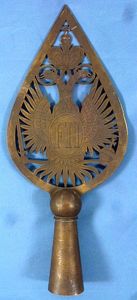 1805 Napoleonic Wars Austrian Flag Pole Finial