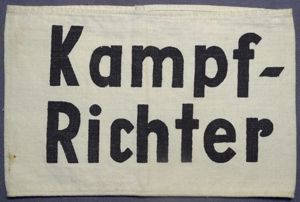 Army War Games Judge Armband