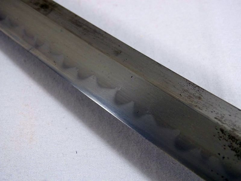 WWII 1941 Dated Japanese Army Officer Shin Gunto Sword Signed Amahide — image 11