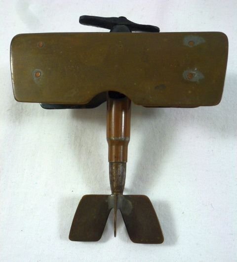 WWI Trench Art Biplane — image 4