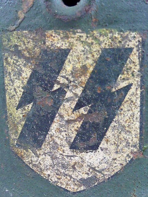 Single Decal Waffen SS M42 Helmet — image 2