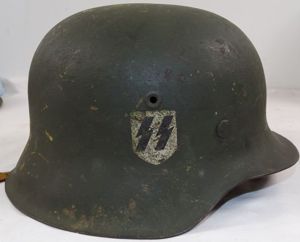 Single Decal Waffen SS M42 Helmet