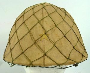 WWII Army Type 90 Combat Helmet with Cover and Net
