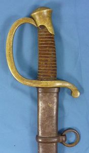 Untouched Ames 1865 Dated M1840 Light Artillery Saber