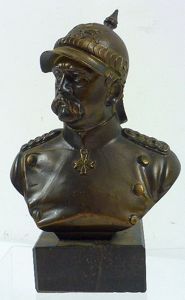 Bronze Bust of Otto Von Bismarck
