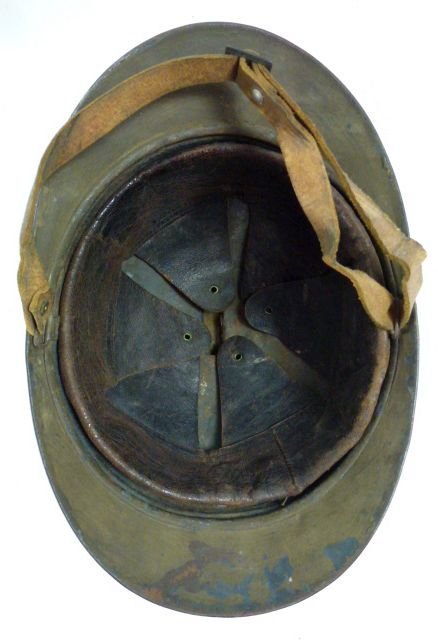 WWI French Artillery Adrian Helmet — image 8