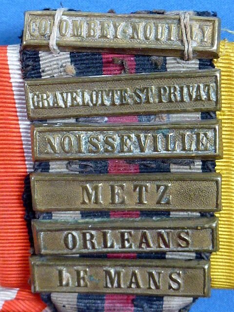 Franco Prussian War Three Place Medal Bar — image 2