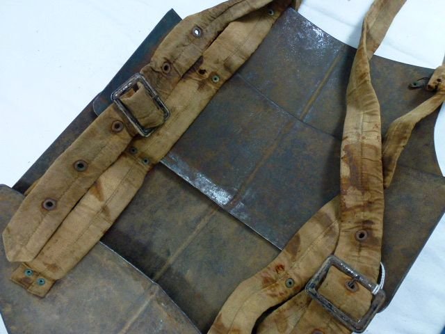 Rare French WWI Torso Body Armor — image 7