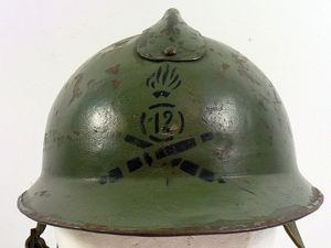 Italian WWI M1916 Artillery Regiment Helmet