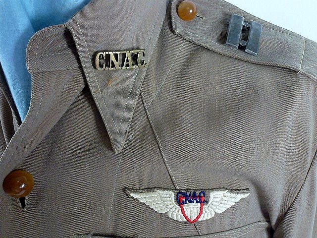 CNAC China Aviation Corporation Pilot Bush Jacket & Cap — image 2