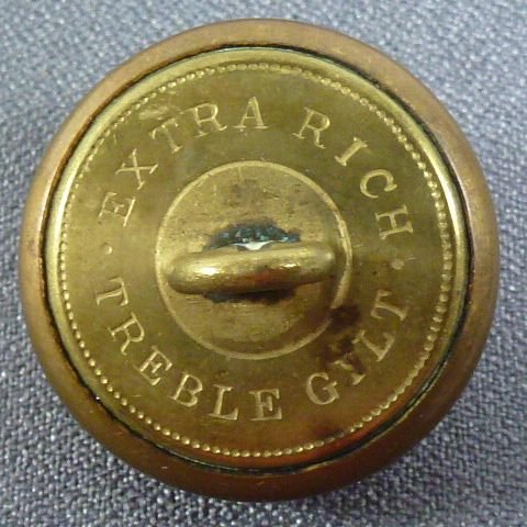 Civil War Confederate Officer's Button — image 2