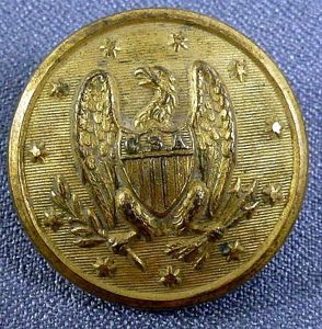 Confederate General Staff 26mm Uniform Button