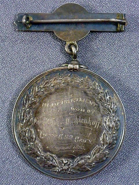 1893 5th Cavalry Carbine Competition Prize Medal — image 2