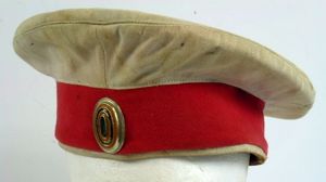 Imperial Russian Enlisted Ranks White Top Cap