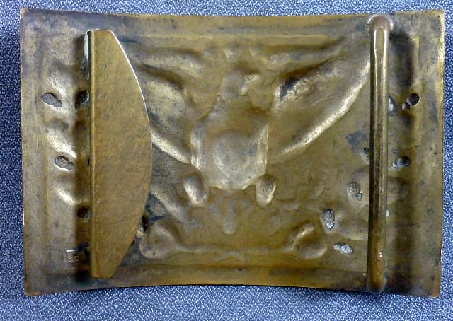 Pre-WWII Philippine Army Officer Eagle Belt Plate — image 3