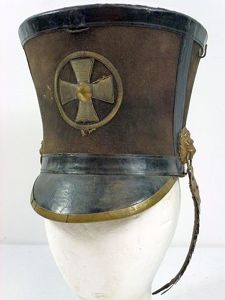 Imperial Prussian Landwehr Bell Crown Shako