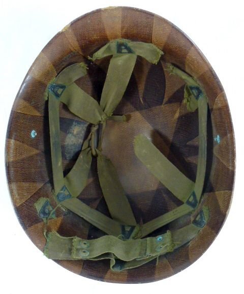 Korean War Five Panel Combat Medic M1 Helmet Liner — image 6