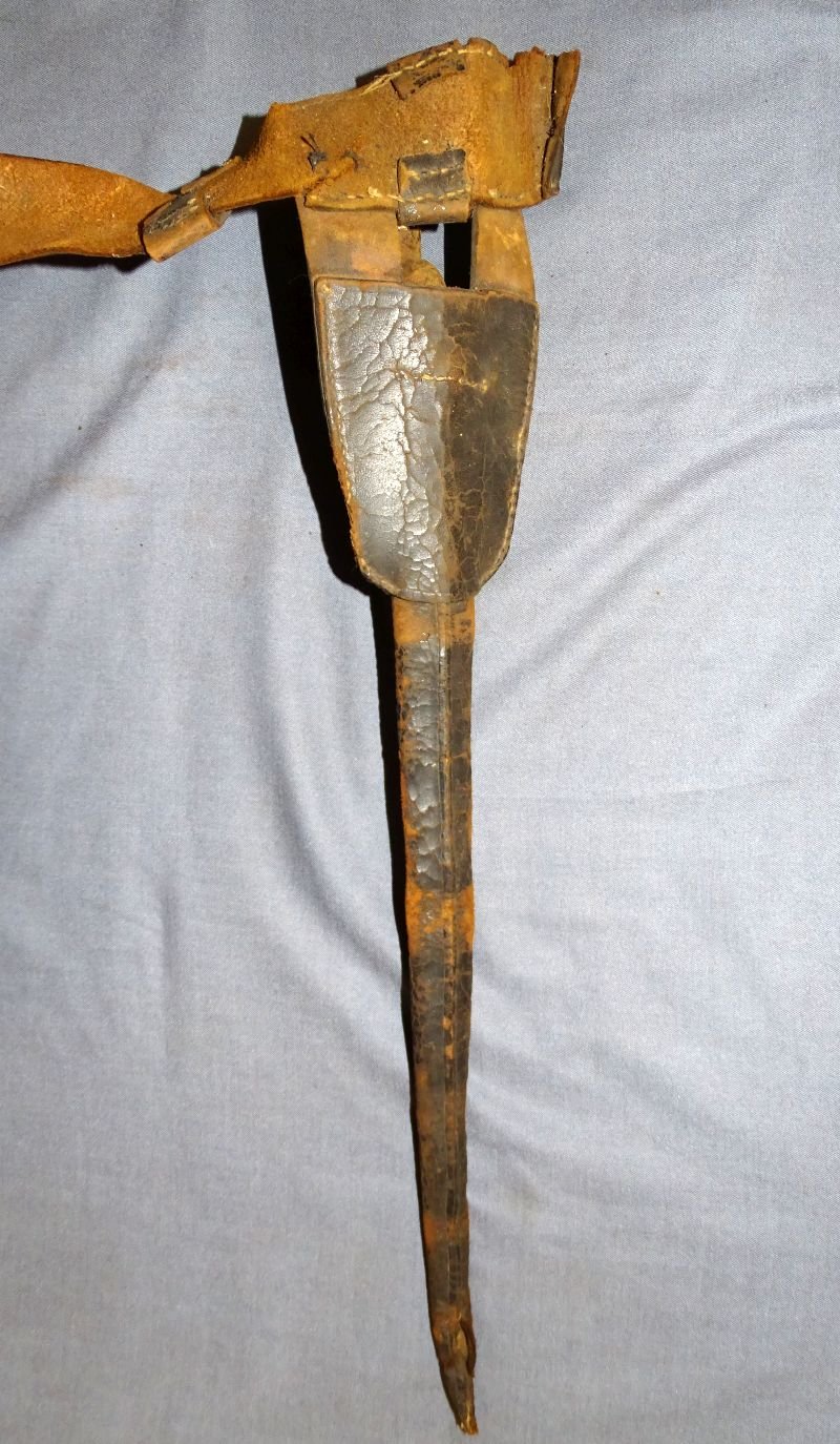 American Militia Belt Rig With Cartridge Box and Bayonet Circa 1790-1815 — image 10