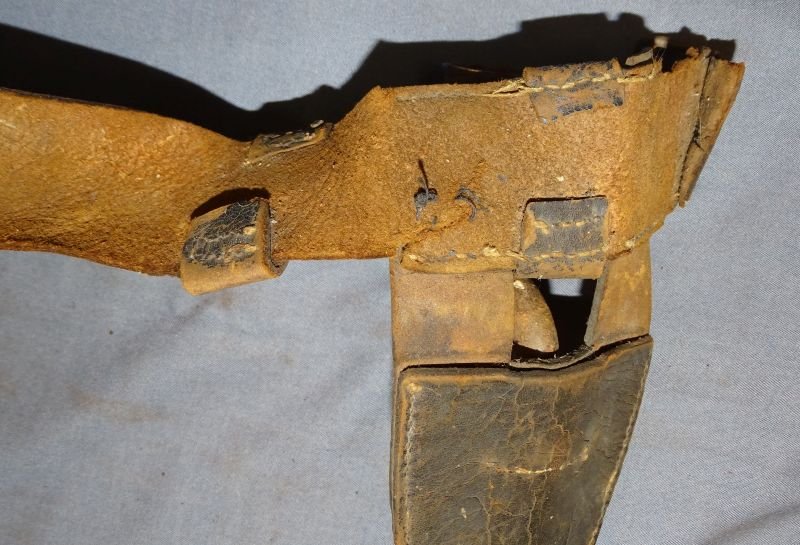 American Militia Belt Rig With Cartridge Box and Bayonet Circa 1790-1815 — image 11