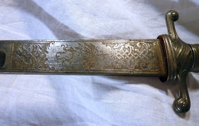 Silver Mounted 18th Century Officer's Short Sword — image 6