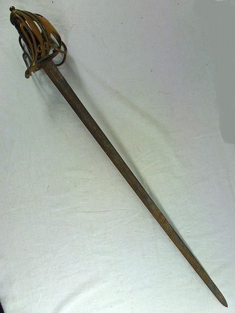 1798 Pattern Scottish Infantry Officer Broadsword — image 5
