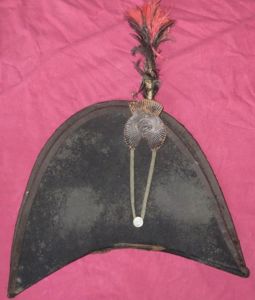 War of 1812 Period Infantry Officer's Chapeau
