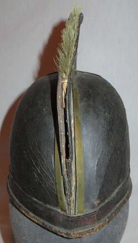 War of 1812 Dragoon Helmet With Phila Makers Label — image 5