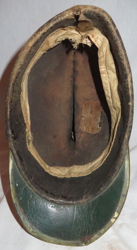War of 1812 Dragoon Helmet With Phila Makers Label — image 6