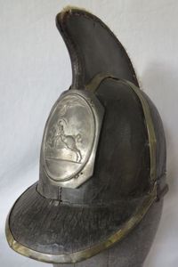 War of 1812 Dragoon Helmet With Phila Makers Label