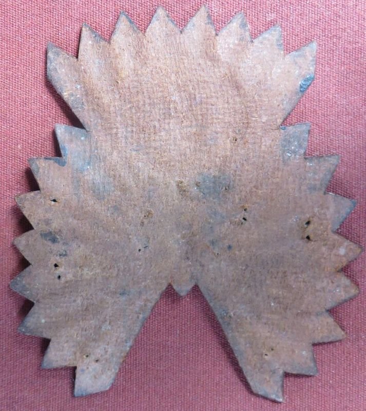 War of 1812 Leather Cockade — image 2