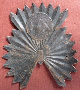 War of 1812 Leather Cockade