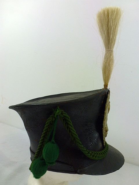 1820's-30's Militia Bell Crown Rifleman Shako — image 5