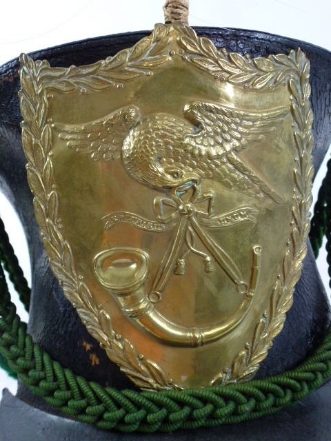 1820's-30's Militia Bell Crown Rifleman Shako — image 7