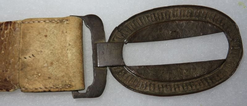Circa 1820 Militia Infantry Officer Sword Belt — image 2