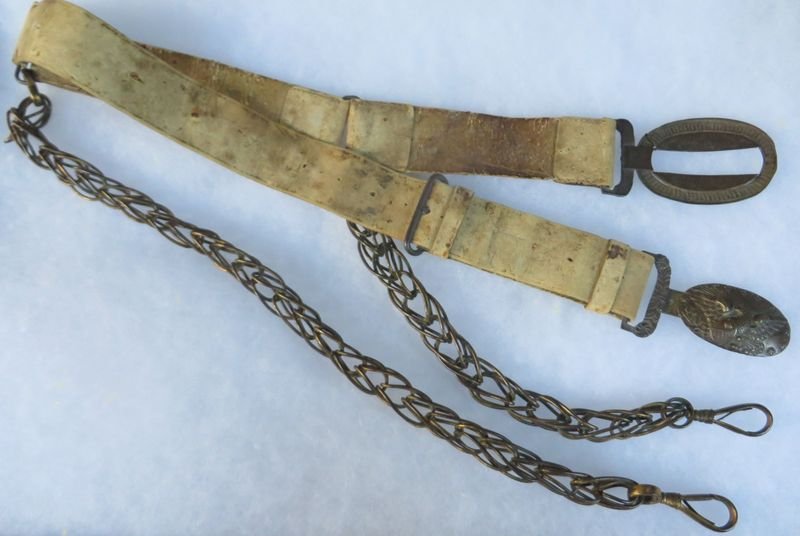 Circa 1820 Militia Infantry Officer Sword Belt — image 4