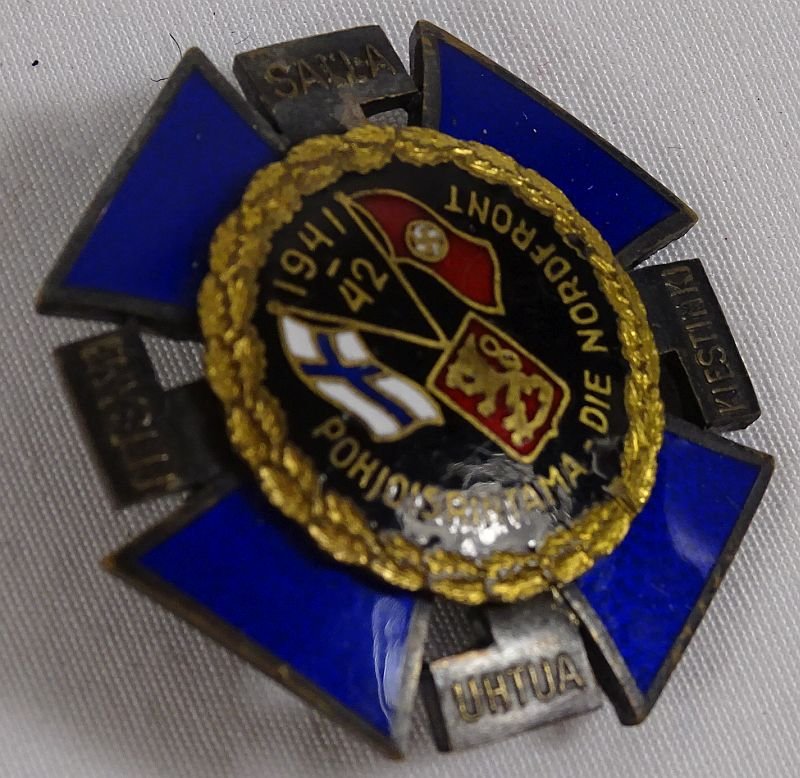 Commemorative German-Finland 1941-1942 Northern Front Cross — image 2