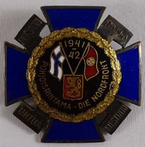 Commemorative German-Finland 1941-1942 Northern Front Cross