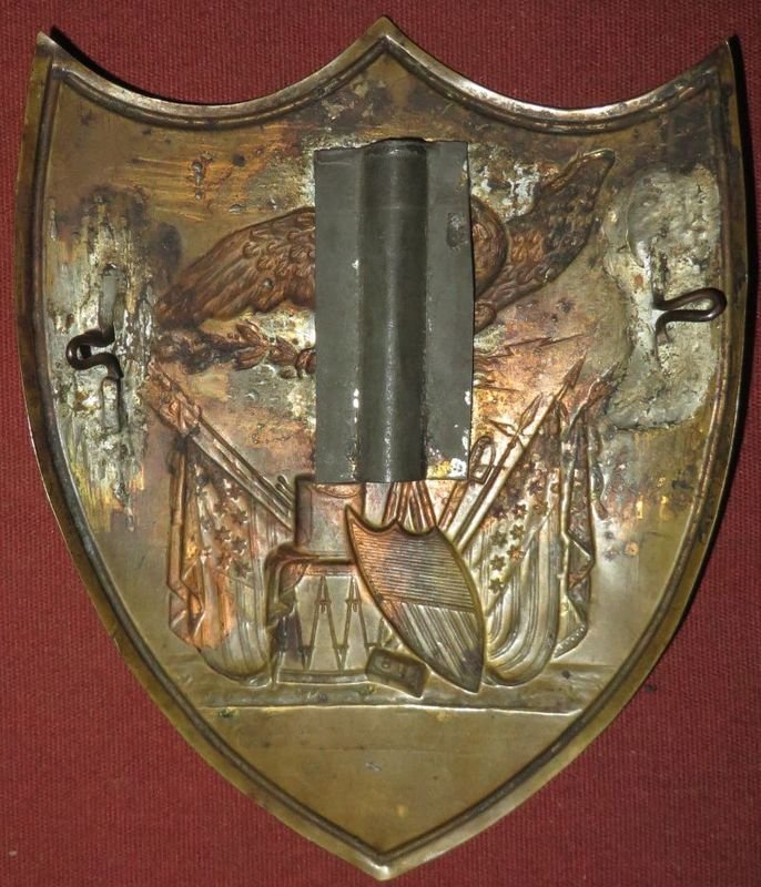 Militia Cap / Shako Plate Circa 1815 — image 2