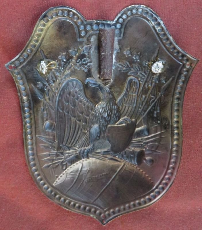 Militia Cap / Shako Plate Circa 1825 — image 2