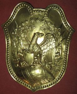 Militia Cap / Shako Plate Circa 1825