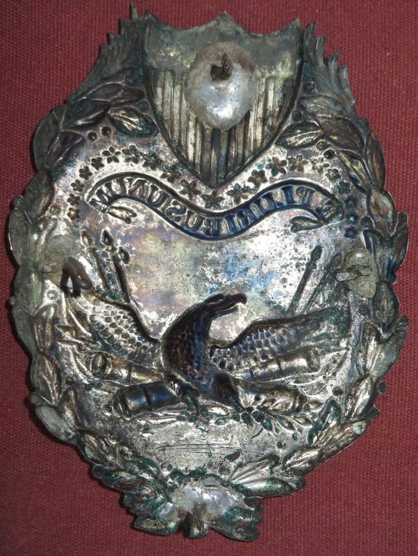1830's-1840's Militia Cap Plate — image 2