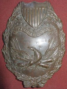 1830's-1840's Militia Cap Plate
