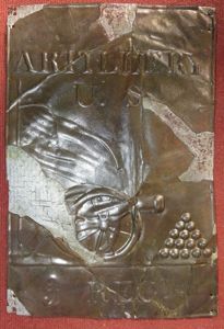 1812 3rd Artillery Cap Plate Excavated Sacketts Harbor