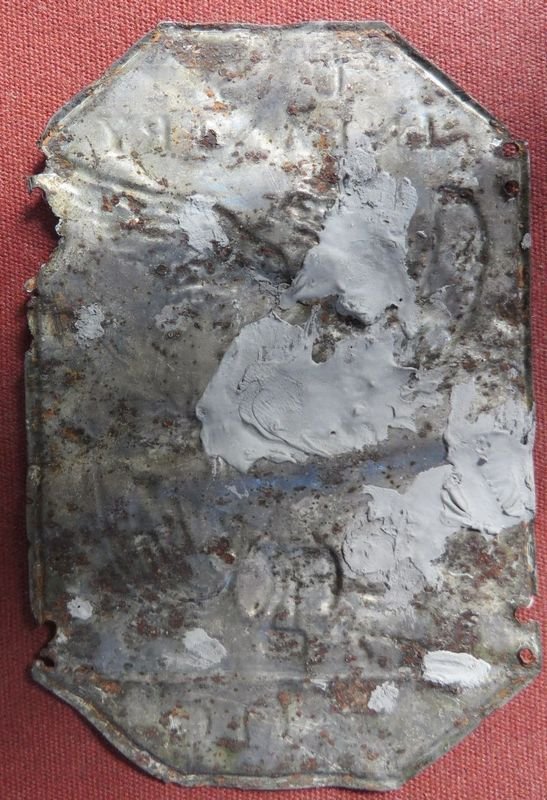 Pattern 1813 Regular Infantry Cap Plate — image 2