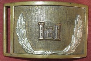Pattern 1839 Corps of Engineers Officer's Belt Plate