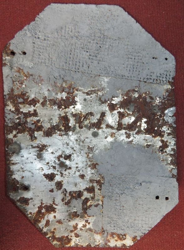 Pattern 1812 15th Infantry Cap Plate — image 2