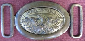 Pattern 1819 Artillery Officer's Belt Plate