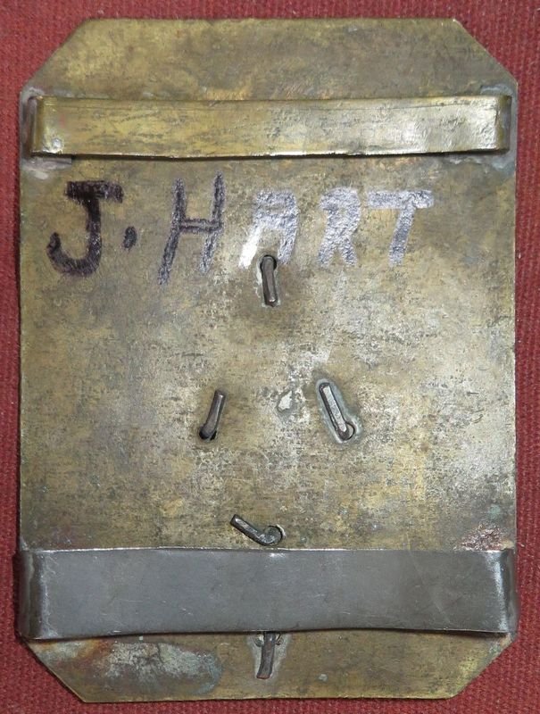 Circa 1850 Artillery Militia Shoulder Belt Plate — image 2